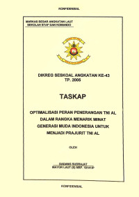 Optimalisasi Peran Penerbangan TNI AL Dalam Rangka Menarik Minat Generasi Muda Indonesia Untuk Menjadi Prajurit TNI AL