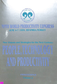 Image of Ninth World Productivity Congress June 4-7 1995, Istanbul/Turkey