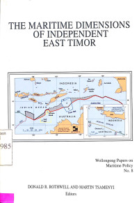 the maritime dimensions of indenpendent east timor