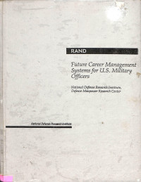 Future Career Management Systems For U.S. Military Officers