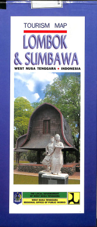 Image of Tourism Map. Lombok & Sumbawa