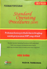 Pedoman Penyusun Standard Operating Procedures (SOP)