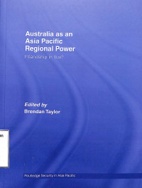 AUSTRALIA AS AN REGIONAL POWER