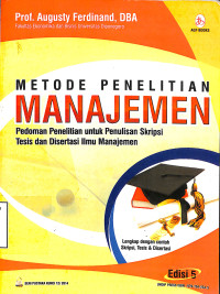 Metode Penelitian Manajemen