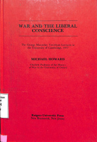 War and the Liberal Conscience