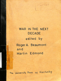 War in the Next Decade