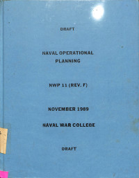 Naval Operational Planning NWP 11 (Rev.F)