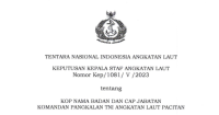KOP BADAN CAP JABATAN DANLANAL PACITAN