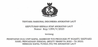 PENETAPAN DUA UNIT HARBOUR TUG SEBAGAI KAL TUNDA