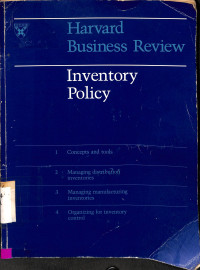 Image of INVENTORY POLICY