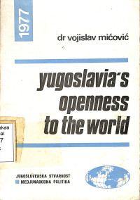 Image of Yugoslavias Openness To The World