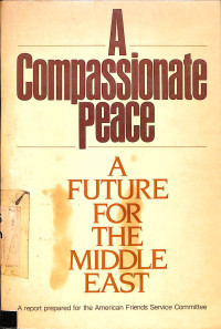 Image of A Compassionate Peace : A Future For The Middle East