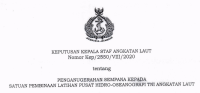 PENGANUGERAHAN SEMPANA KEPADA SATUAN PEMBINAAN LATIHAN PUSAT HIDRO-OSEANOGRAFI TNI AL