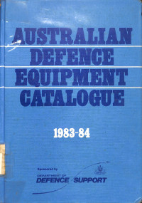 Image of Australian Defence Equipment Catalogue