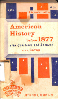 Image of American History before 1877