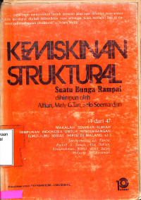 Kemiskinan Struktural Suatu Bunga Rampai
