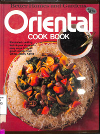 Image of Better Homes And Gardens Oriental Cook Book