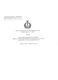PENUTUPAN PENDIDIKAN DIPLOMA 111 SEKOLAH TINGGI TEKNOLOGI TNI ANGKATAN LAUT (STIAL) ANGKATAN VII TAHUN ANGGARAN 2011