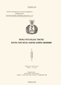 BUKU PETUNJUK TAKTIS BATALYON INTAI AMFIBI KORPS MARINIR