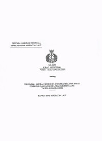 PERUBAHAN SASARAN KEGIATAN ANGGARAN BELANJA MODAL PEMBANGUNAN PAGAR DI LAHAN LHOKSEUMAWE TAHUN ANGGARAN 2006