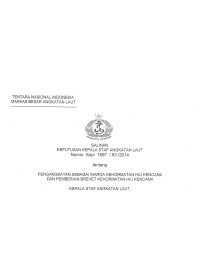 PENGANGKATAN SEBAGAI WARGA KEHORMATAN HIU KENCANA DAN PEMBERIAN BREVET KEHORMATAN HIU KENCANA