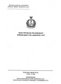 BUKU PETUNJUK PELAKSANAAN OPERASI BAKTI TNI ANGKATAN LAUT