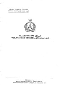 KLASIFIKASI DAN GELAR FASILITAS KESEHATAN TNI ANGKATAN LAUT