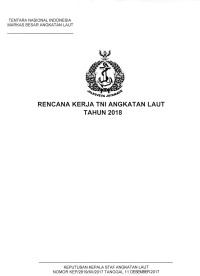 RENCANA KERJA TNI ANGKATAN LAUT TAHUN 2018