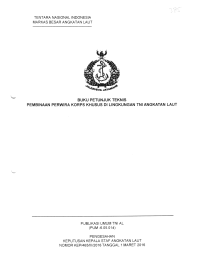 BUKU PETUNJUK TEKNIS PEMBINAAN PERWIRA KORPS KHUSUS DI LINGKUNGAN TNI ANGKATAN LAUT