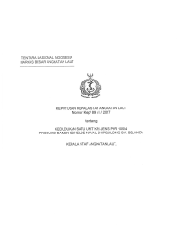 KEDUDUKAN SATU UNIT KRI JENIS PKR 10514
PRODUKSI DAMEN SCHELDE NAVAL SHIPBUILDING B.V. BELANDA