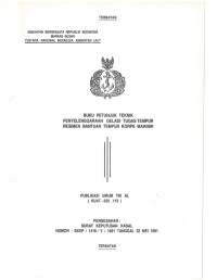 BUKU PETUNJUK TEKNIK PENYELENGGARAAN GELADI TUGAS TEMPUR RESIMEN BANTUAN TEMPUR KORPS MARINIR