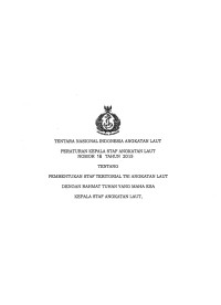 PEMBENTUKAN STAF TERITORIAL TNI ANGKATAN LAUT