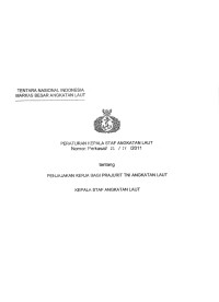PENJAJAKAN KERJA BAGI PRAJURIT TNI ANGKATAN LAUT
