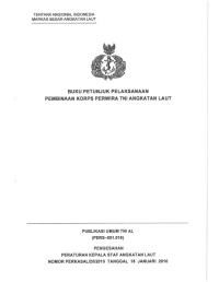BUKU PETUNJUK PELAKSANAAN PEMBINAAN KORPS PERWIRA TNI ANGKATAN LAUT