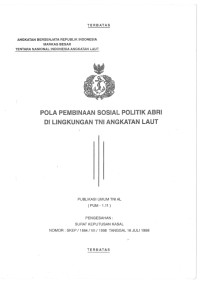 POLA PEMBINAAN SOSIAL POLITIK ABRIDI LINGKUNGAN TNI ANGKATAN LAUT