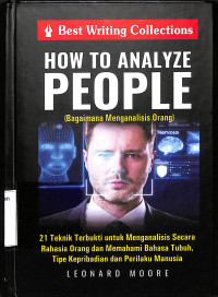 Image of How to Analyze People (Bagaimana Mengalisis Orang)