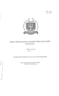 Joint Operation Planning Process (JOPP)
