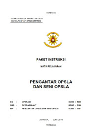 Pengantar Opsla dan Seni Opsla (2010)
