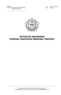 PETUNJUK REFERENSI OPERASI GABUNGAN BERSAMA TERPADU